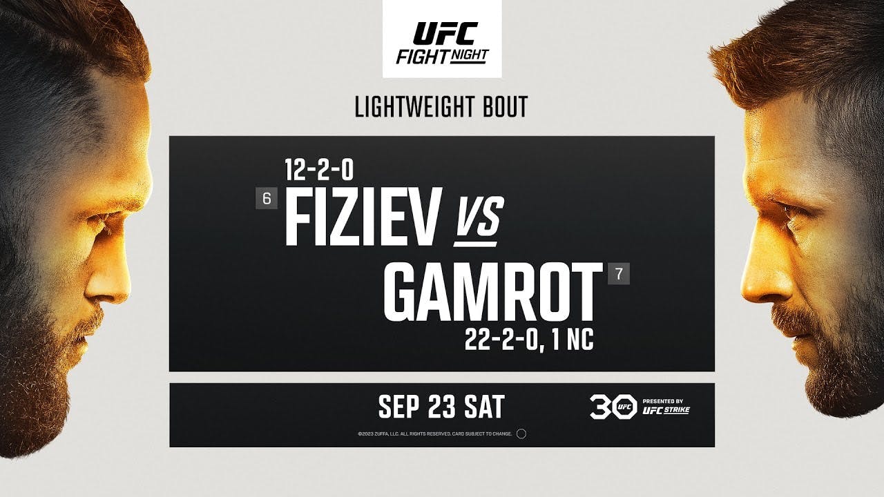 Fiziev vs. Gamrot